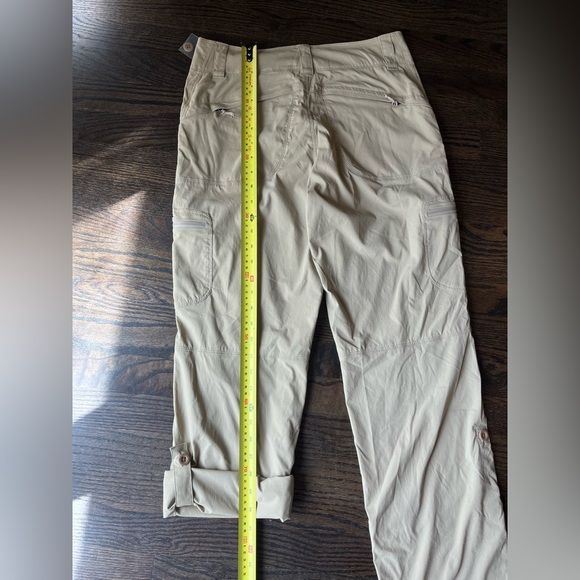 Women’s LL Bean Vista Trekking Pants Size 4 New with Tags Sandstone - Picture 7 of 10